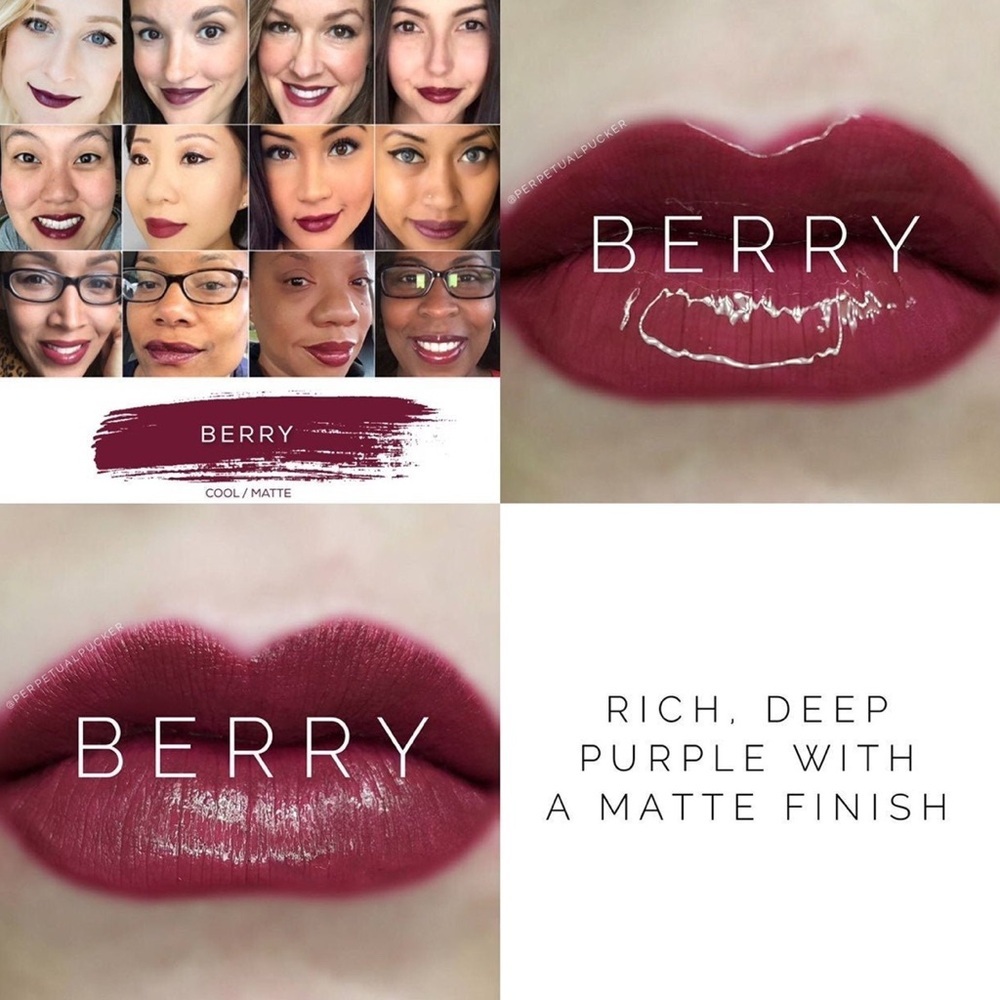 LipSense Berry Lipstick-Tester